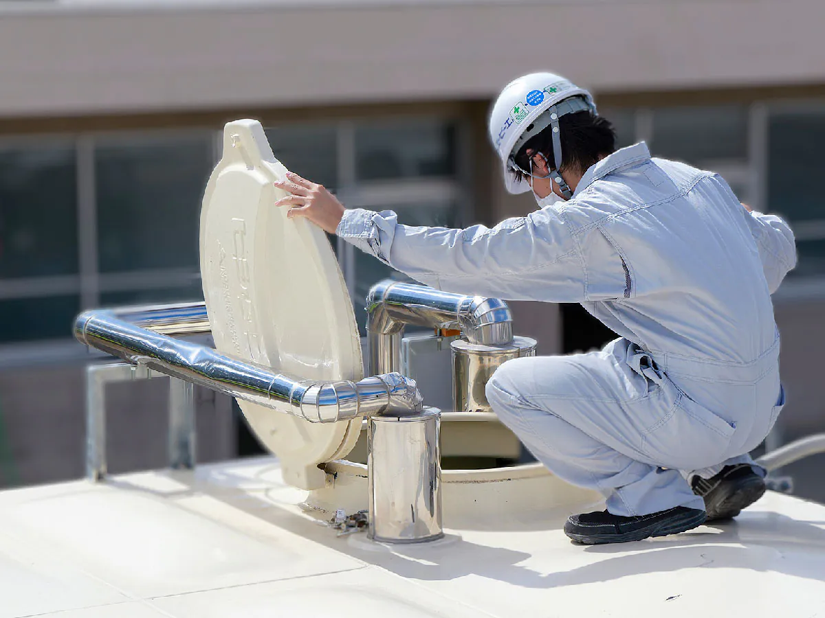 建築物飲料水貯水槽清掃業