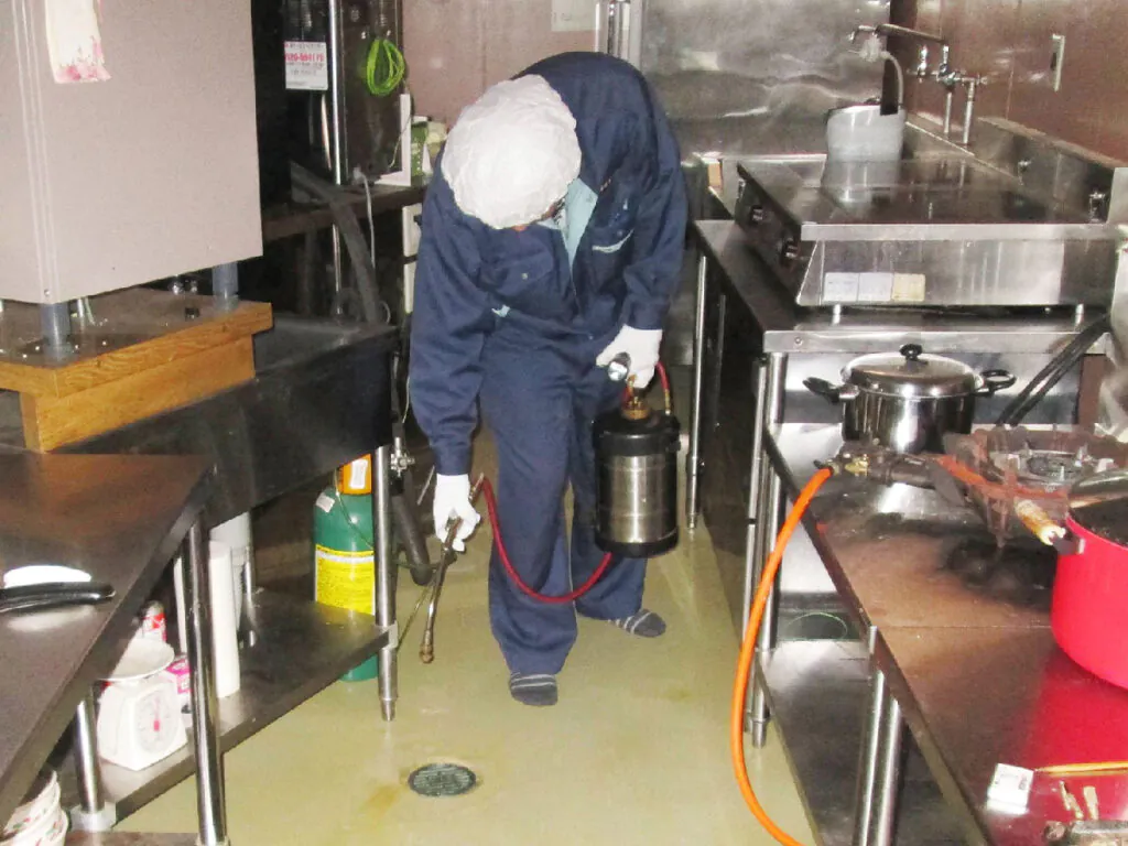 建築物ねずみ・こん虫防除業務