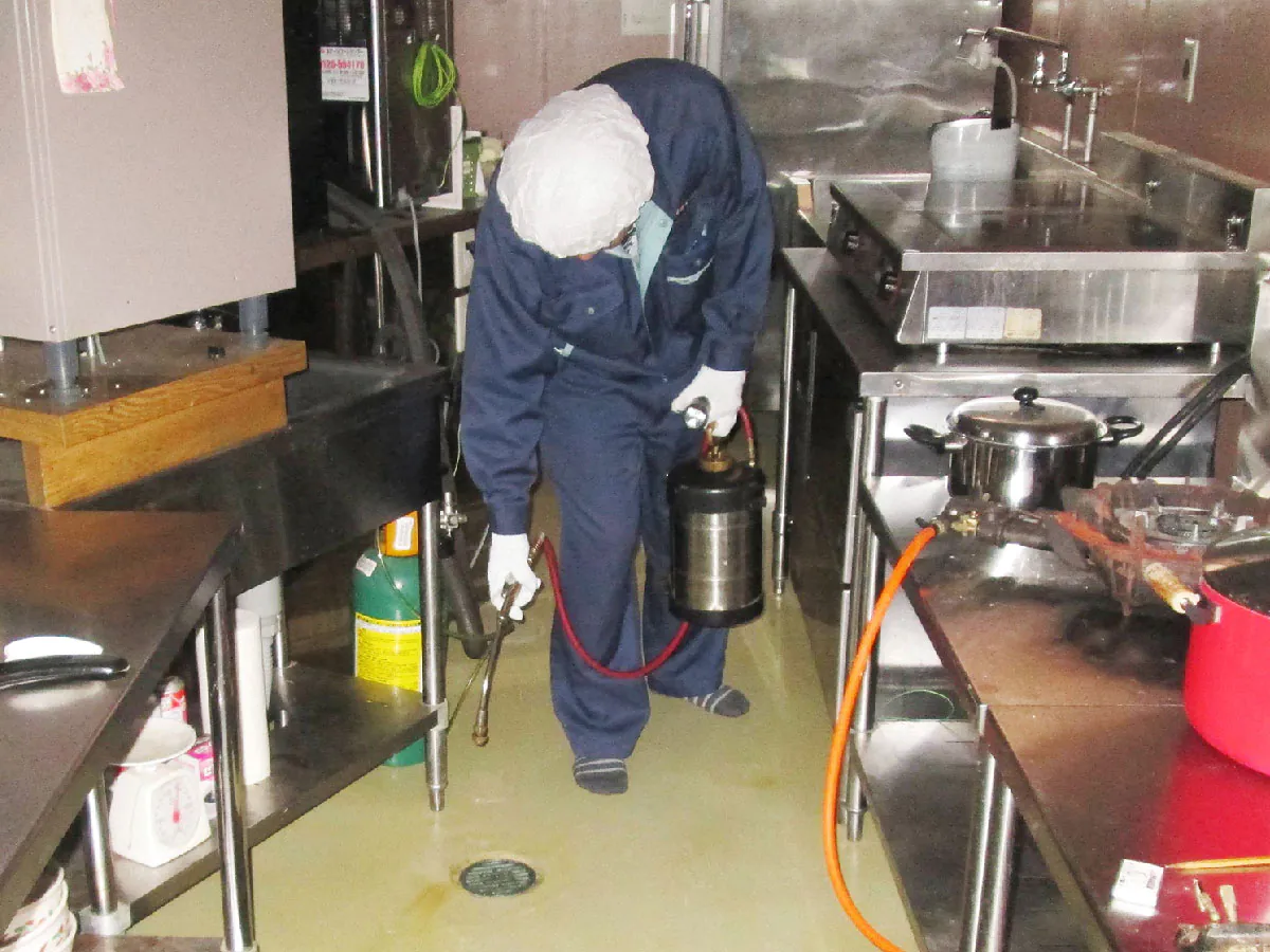 建築物ねずみ・こん虫防除業務